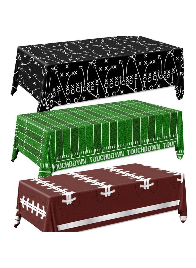 Dydamud Football Themed Tablecloth 54" x 108" - Image 1