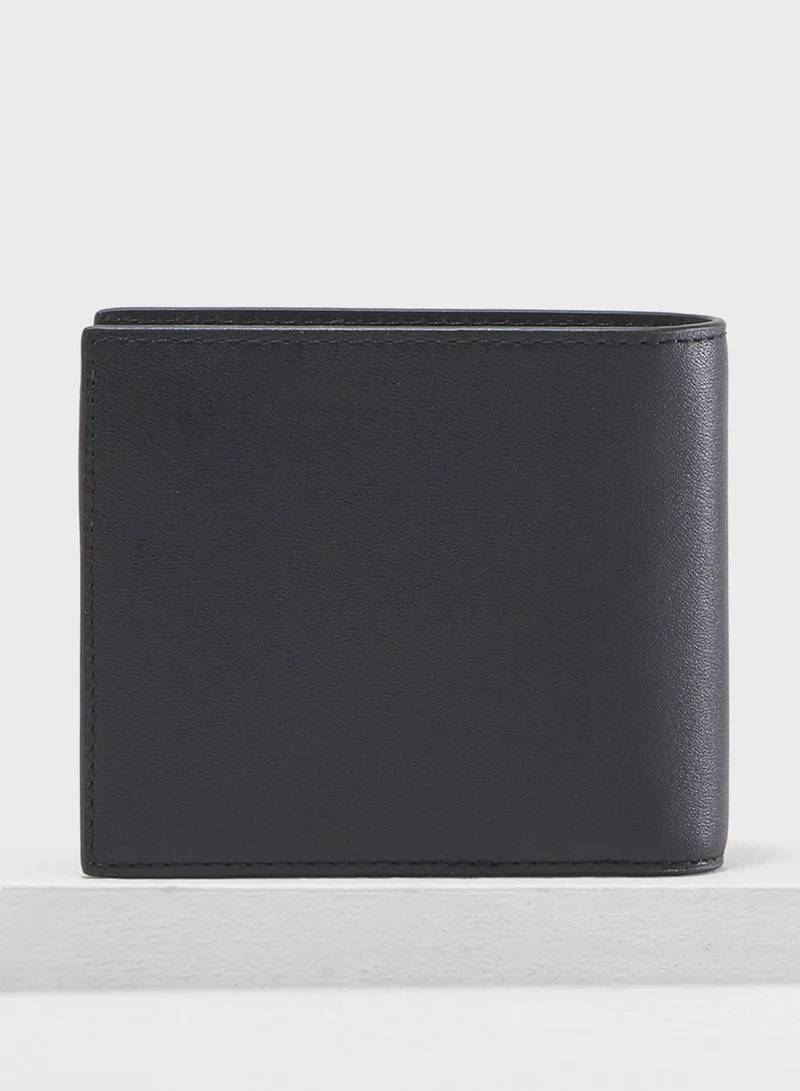 LACOSTE Leather Bifold Pocket Wallet & Cardholder