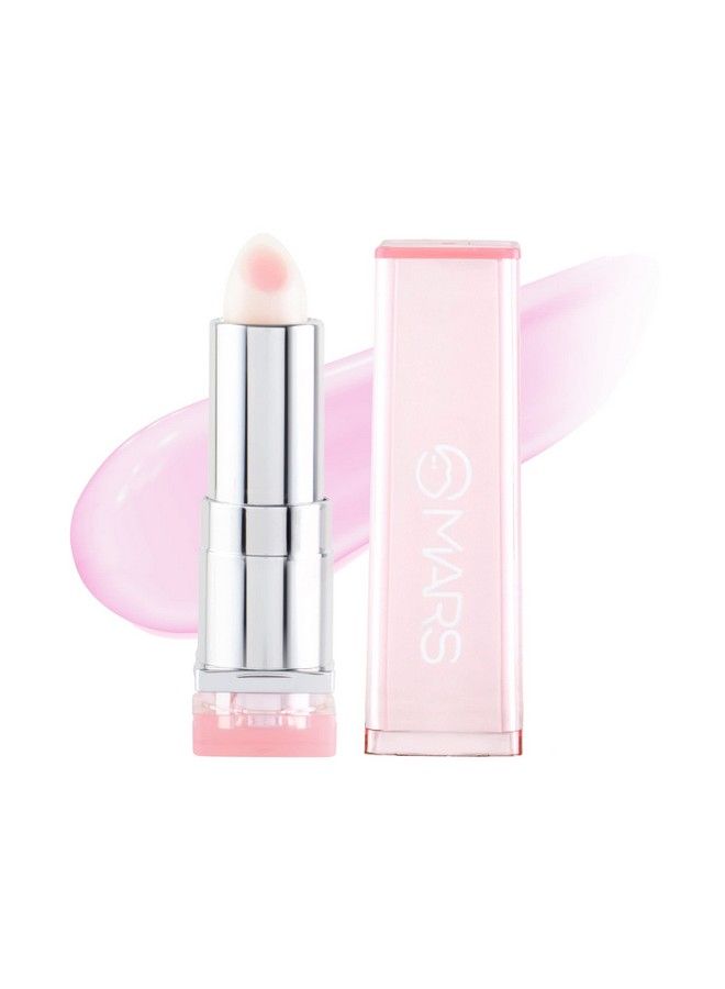 Mars بالم شفاه ملون للرجال والنساء ؛ مرطب مغذي غير لزج ؛ غني بزيت الجوجوبا والشيّا وحمض الهيالورونيك ؛ 3.2 غ (فراولة) - Image 2