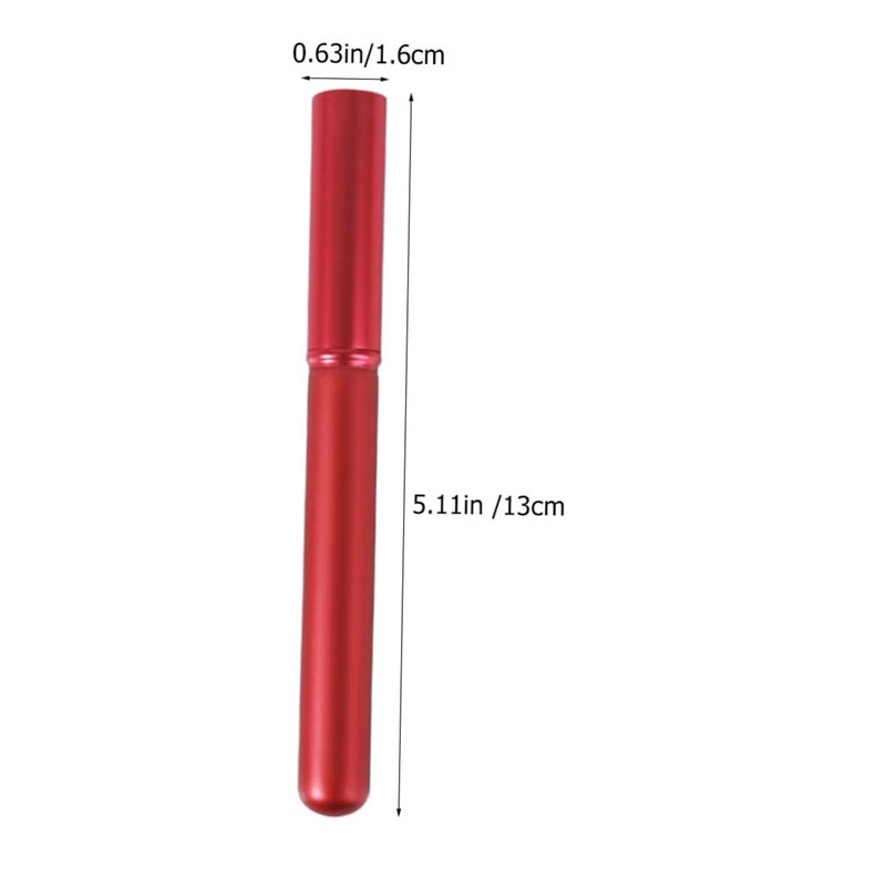 GALPADA Retractable Lip Brush with Cap round Head Lipstick Applicator Lightweight Portable Lip Gloss Brush for Women Professional - Image 2