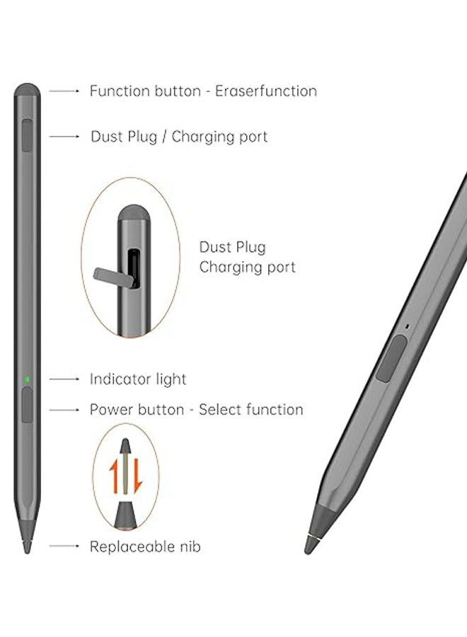 General Uogic USI 2.0 Stylus with Tail Eraser for Fire Max 11 and Fire HD 10 (2023 Edition)  - Image 3