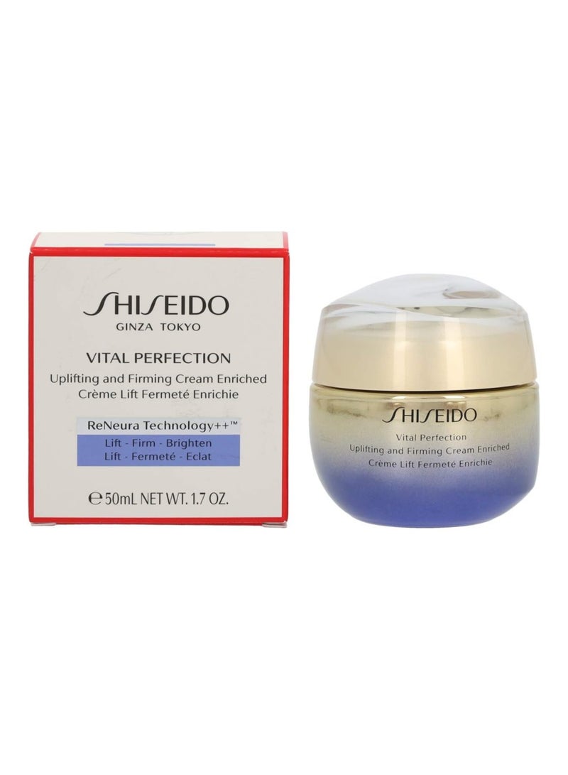 Shiseido Vital Perfection Uplifting And Firming Cream Enriched 50 ml - Image 4