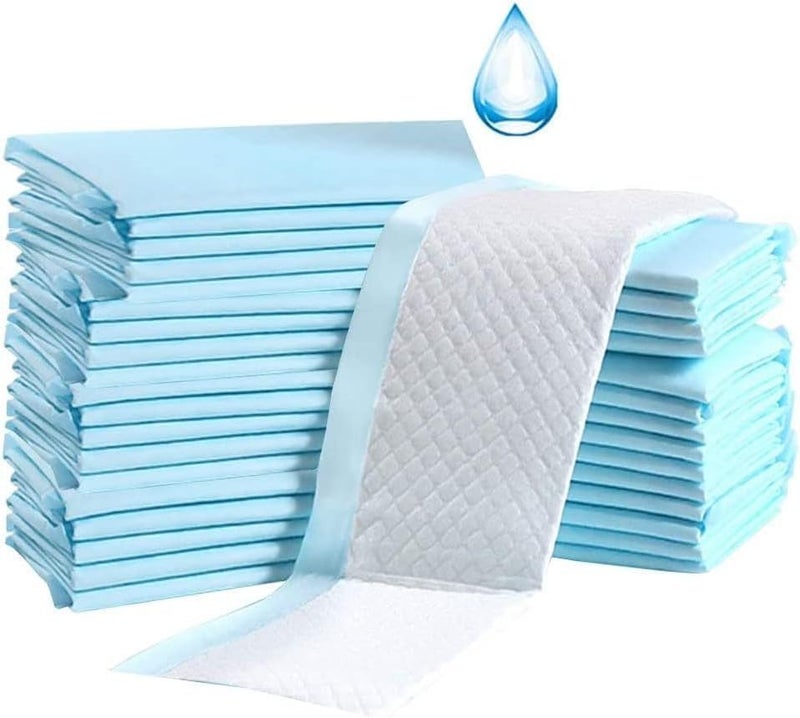 MAYCARE 25 Pcs Baby Disposable Changing Pads Large Size 60x90cm Waterproof Soft Super Absorbent - Image 2