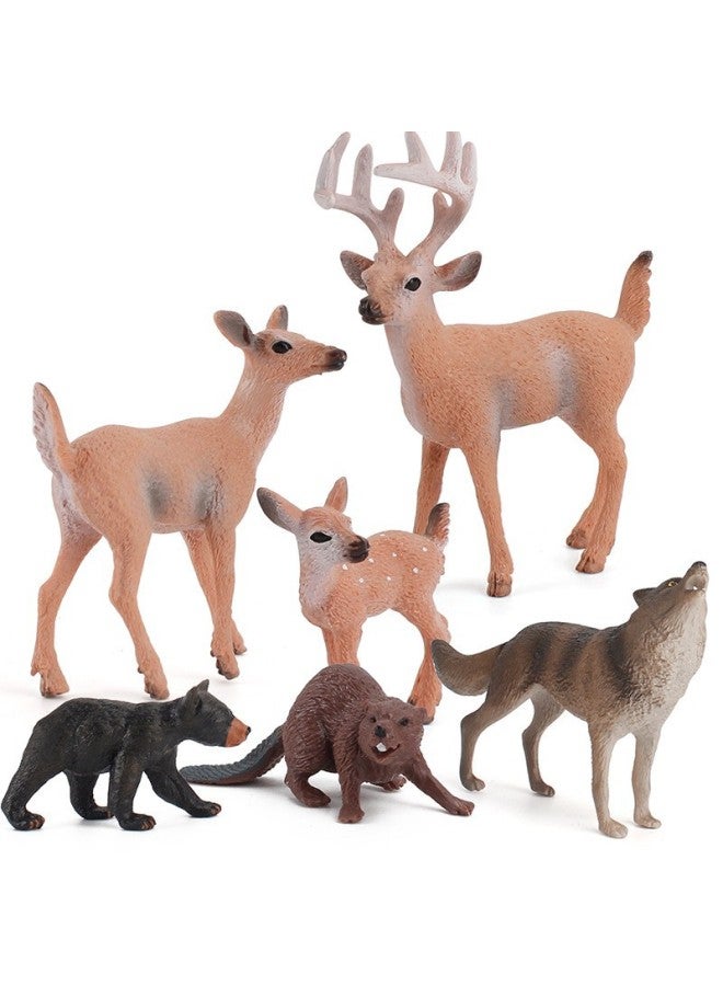Realistic Animal Models Suit Reindeer Squirrel Red Fox White-tailed Deer Solid Handheld Figurines-Color:BL-1031 10 Pelagic Fish 63g - Image 4
