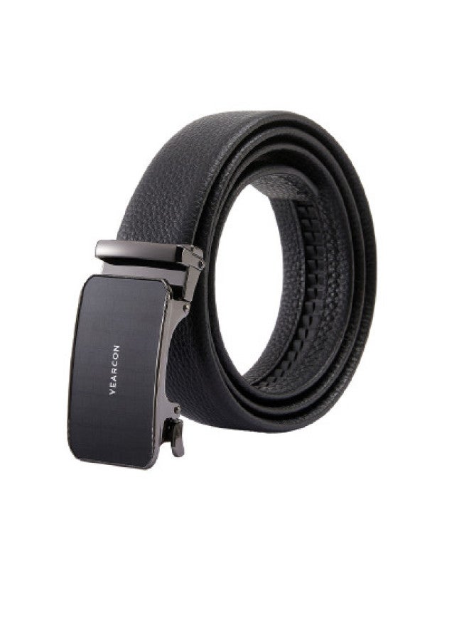 YEARCON حزام رجال الأعمال بتصميم غير رسمي】حزام موضة للرجال مع مشبك تلقائي هدية متعددة الاستخدامات للصديق - Image 1