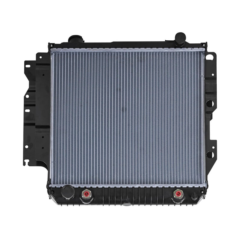 Generic Aluminum Radiator 1682(2101) for Automotive Replacement Engine Radiators Compatible with 1987-2006 Jeep Wrangler TJ YJ 4.0L l4 l6,Jeep Wrangler Base Islander Renegade 2.5 4.0 4.2 L6 DPI 1682  - Image 1