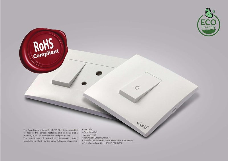 مفتاح زر ضغط 3 دبابيس مع مقبس 1 متر من سلسلة بريمو 16 أمبير - Image 2