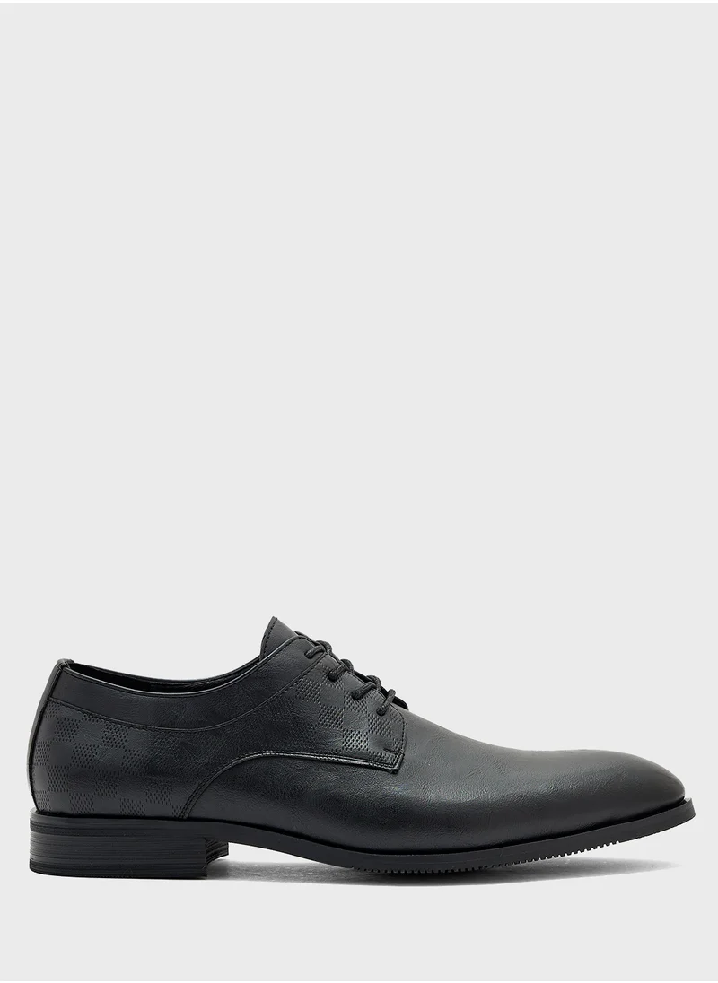 Robert Wood Textured Formal Lace Up