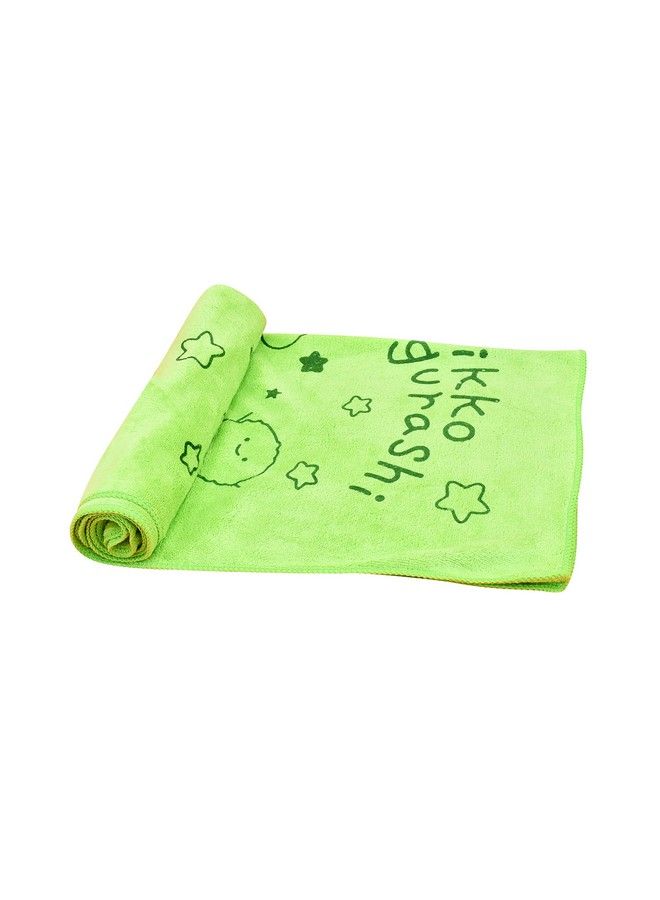 The Little Lookers Bath Towel For Newborn Baby Kids; Super Soft Baby Bath Towel Set For Infants Bathing Accessories; (03 Years) (Blue&Green Set Of 2)  - Image 3