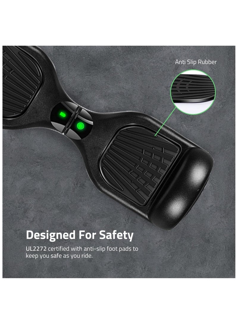 Self Balancing Hoverboard With Built In Bluetooth Speaker And LED Lights Smooth Ride For Kids And Adults.  - Image 5