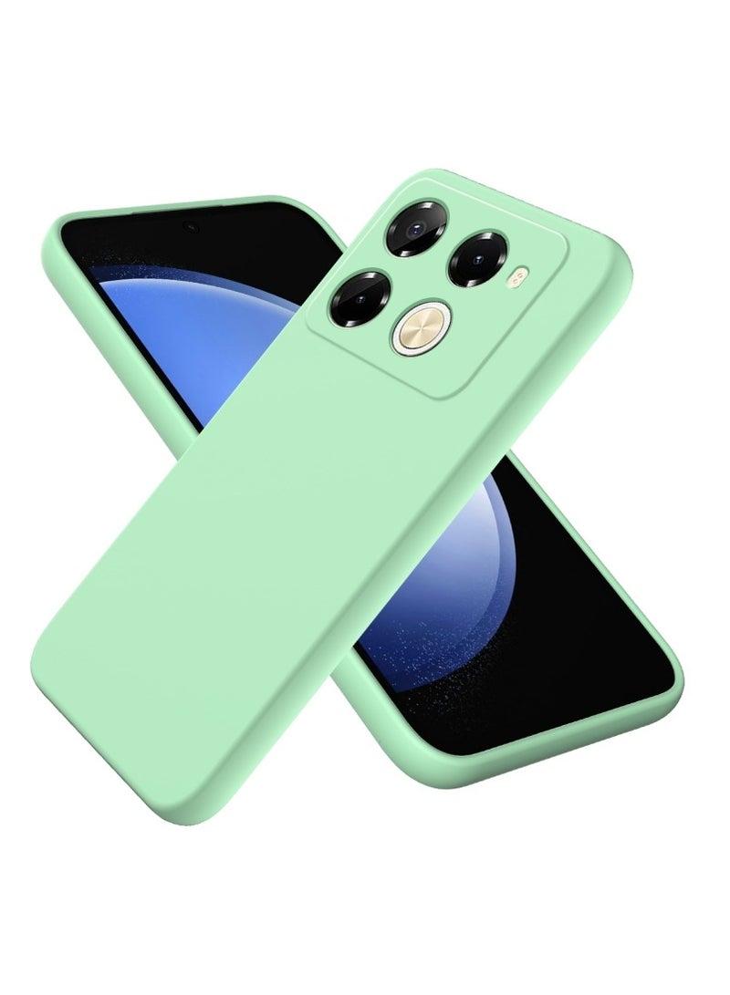 general For Infinix Note 40 Pro 5G / 40 Pro+ 5G Solid Color Liquid Silicone Full Pack Drop Resistant Phone Case