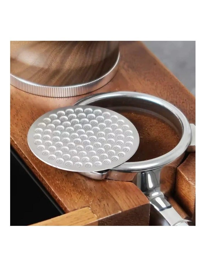Liying 53mm Espresso Puck Screen - Food-grade 316 Stainless Steel Espresso Filter - 0.8mm Thickness - Reusable Espresso Screen Filter Mesh for Espresso Portafilter - Image 3