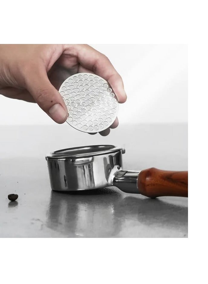 Liying 53mm Espresso Puck Screen - Food-grade 316 Stainless Steel Espresso Filter - 0.8mm Thickness - Reusable Espresso Screen Filter Mesh for Espresso Portafilter - Image 2