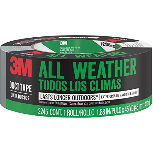 3M All-Weather Duct Tape, 1.88 inches by 45 yards, 2245-A, 1 roll - Image 3