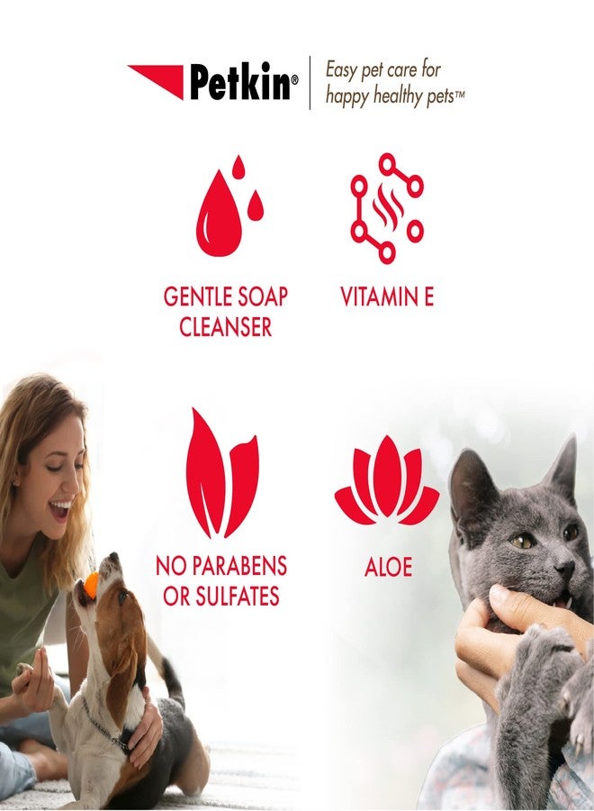 بيتكين مناديل بيتكين ميجا بيت وايبس، 200 منديل - مناديل تنظيف الحيوانات الأليفة للكلاب والقطط - للوجه، الكفوف، الأذنين، الجسم ومنطقة العين - مناديل تنظيف الكلاب فائقة الراحة، مثالية للمنزل أو السفر - سهلة الاستخدام - Image 5