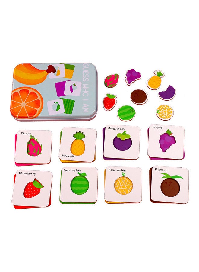 Fruit Pairing Card Puzzle Set