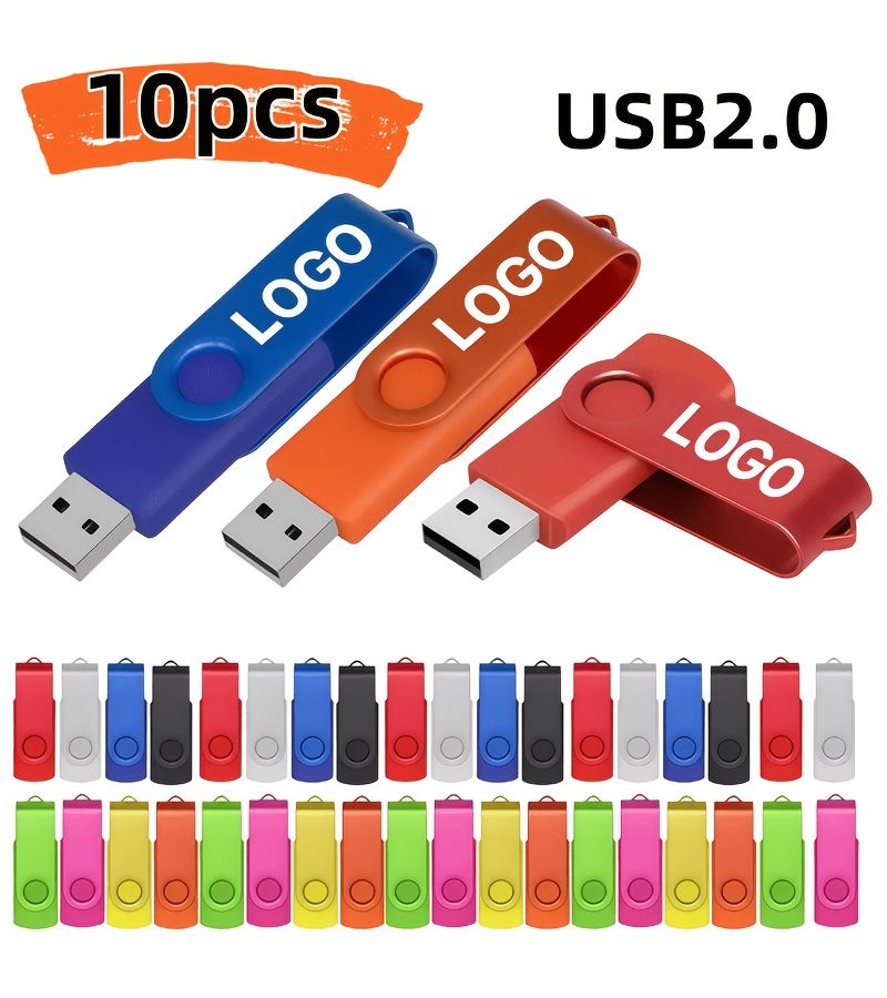 10Pcs USB 2.0 Flash Drive 256MB Red Pen Drive Memory Stick for PC Photography Data Storage - Image 4