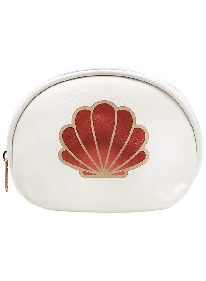 لاونج فلاي مجموعة حقائب مستحضرات التجميل Loungefly x Disney The Little Mermaid Ariel، 3 قطع (صغيرة، ذهبية وردية) - Image 4