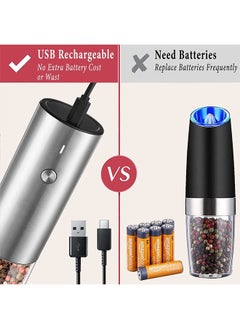 جنرال مطحنة القهوة الكهربائية المحمولة ومطحنة حبوب البن ، مطحنة الفلفل أو مطحنة الملح ، USB قابلة لإعادة الشحن  - Image 2