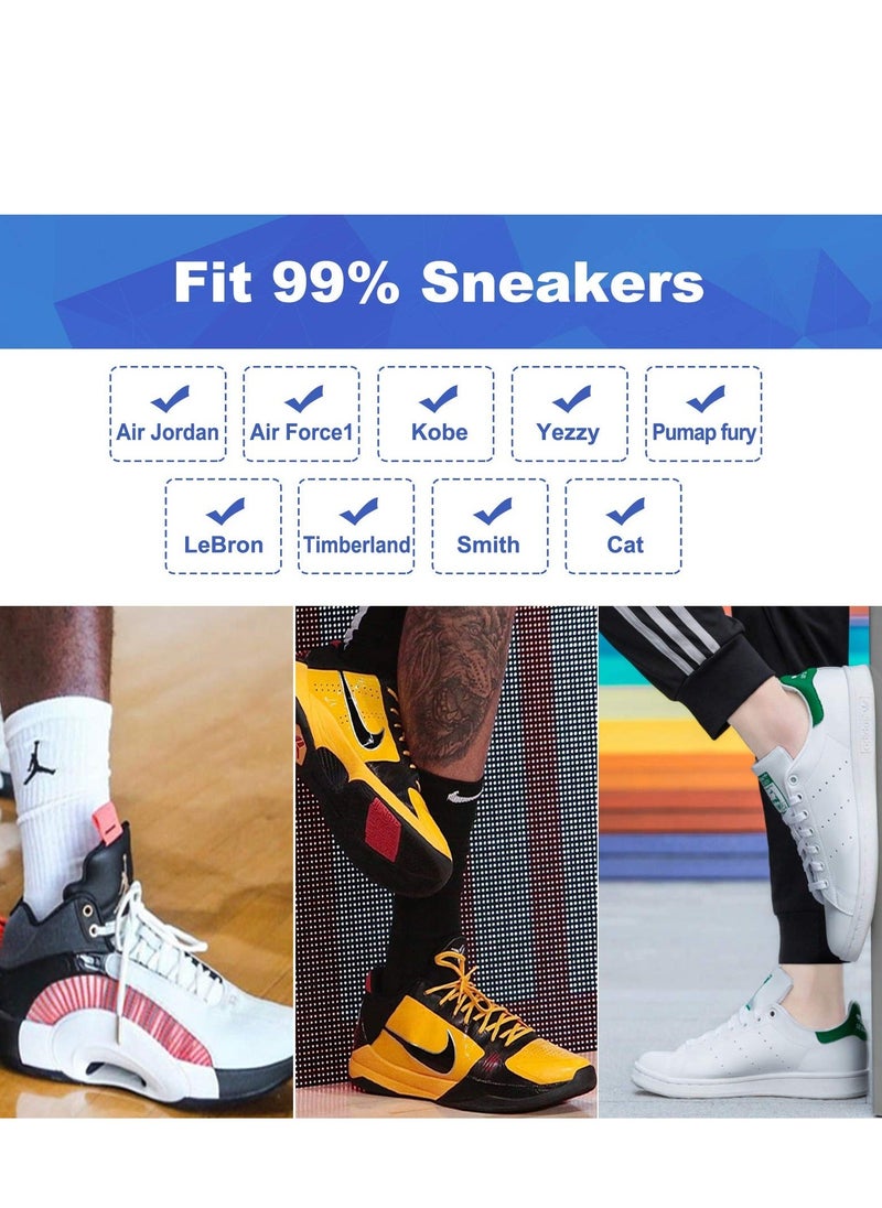 Generic - 3 Double Wrinkle Resistant Shoe Crease Protector Toe Box Reducer for Air Force 1 Sneaker Toe Shoe Crease Protector Sneaker Shield - Image 1