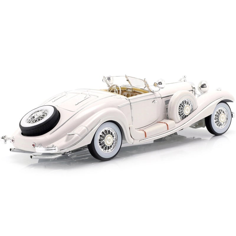 مايستو سيارة مرسيدس بنز 500 كي تايب 1/18 - ابيض - 36055 - Image 5