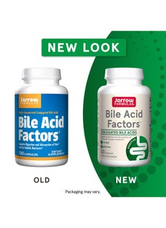 jarrow formulas Bile Acid Factors 1000 Mg Dietary Supplement 120 Capsules 30 Servings Conjugated Bile Acid Formulation Supports Digestion And Absorption Of Fats & Fat Soluble Nutrients  - Image 3