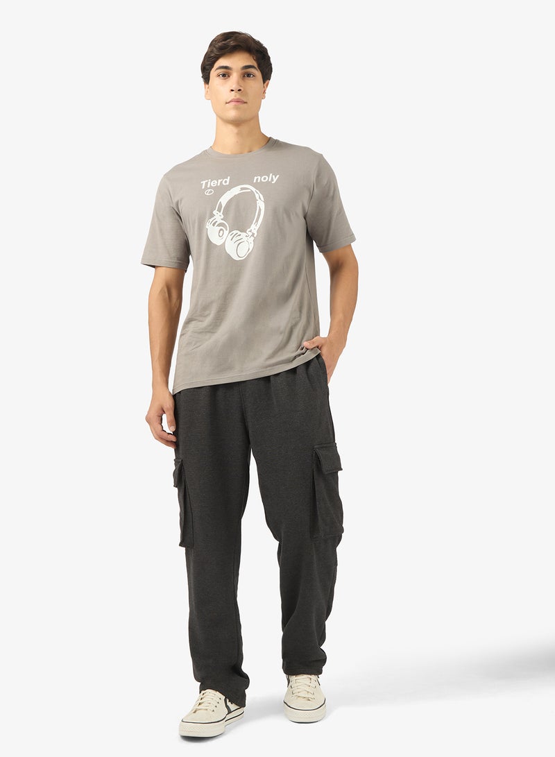 Seventy Five Basics Oversized Fit Cargo Joggers - Image 2