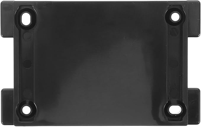 Wall Mount Bracket For CD Player Heavy Duty Space Saving Black - Image 1