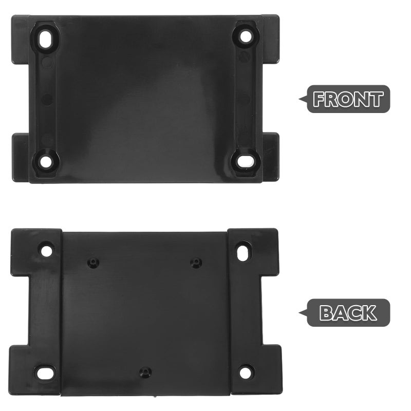 Wall Mount Bracket For CD Player Heavy Duty Space Saving Black - Image 5