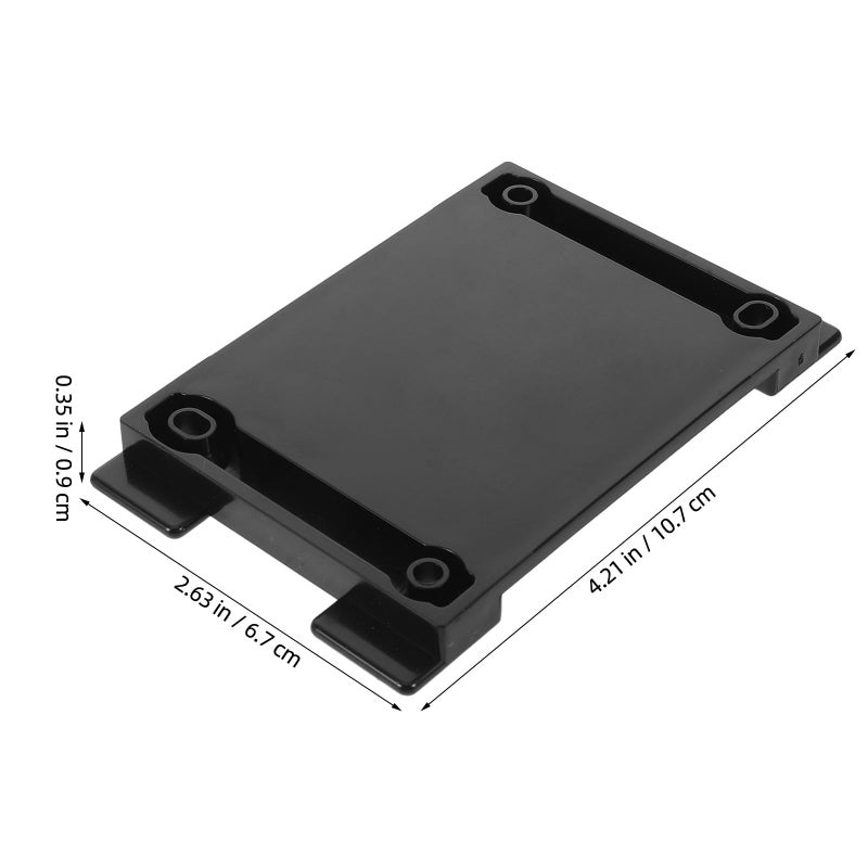 Wall Mount Bracket For CD Player Heavy Duty Space Saving Black - Image 3