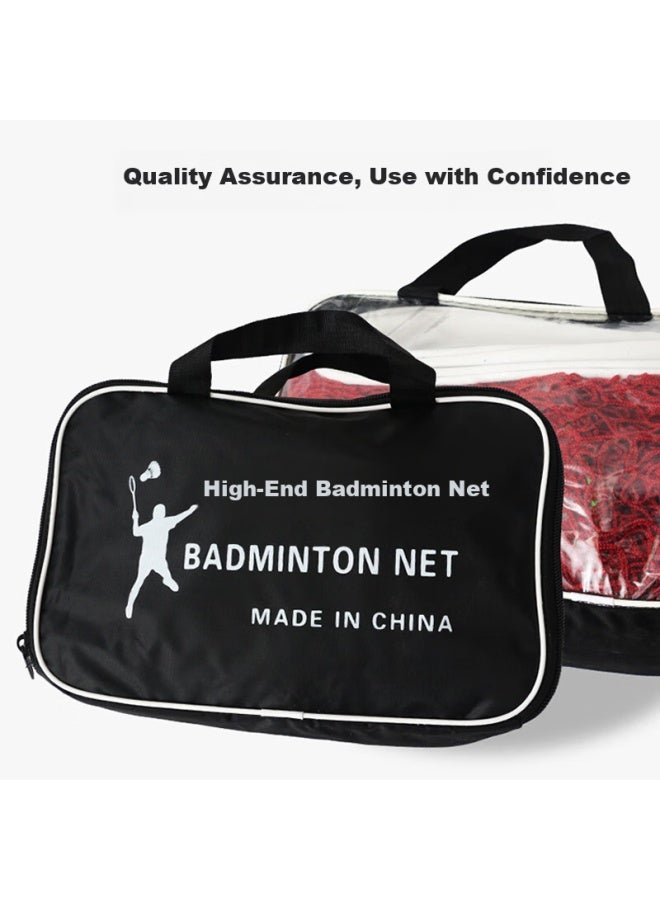 Martin Brother Portable Standard Badminton Net With Small Mesh Holes, Professional Nylon Rope Durable Badminton Net - Image 1