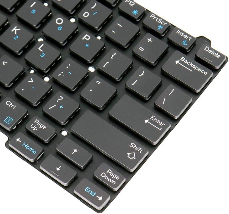 Wefly لوحة مفاتيح لابتوب متوافقة مع ديل لاتيتيود E5450 5450 E5470 5470 5480 5488 5490 5491 5495 E7450 E7470 7480 7500 0KFHY6 بإضاءة خلفية تخطيط أمريكي - Image 5