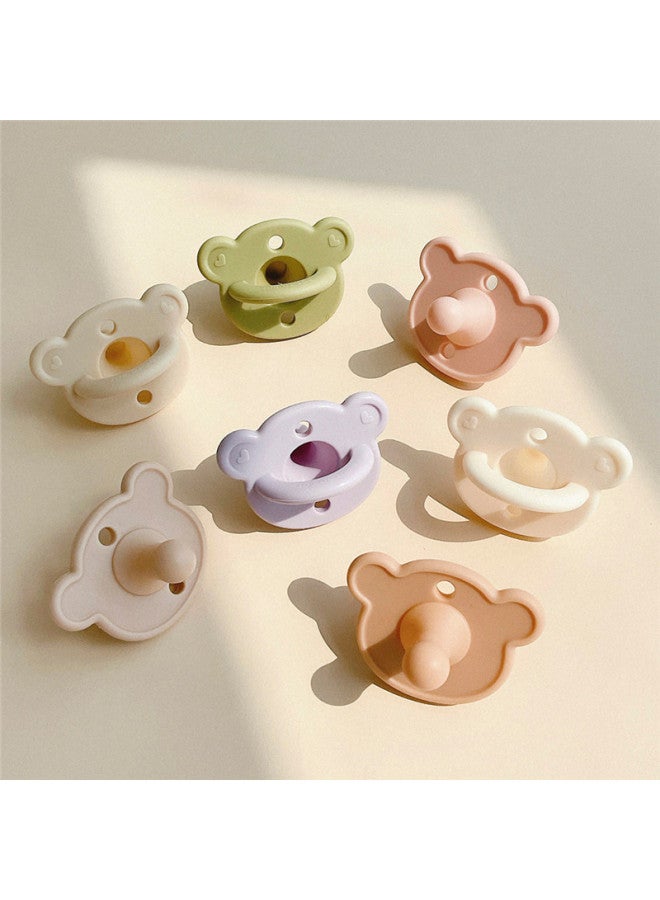 South Korea Doto Pacifier 0 To 3 To 6 Months Old And Over 2 Years Old To Prevent Expansion Of Newborn Baby Silicone Gas-Color:Cream White - Image 4