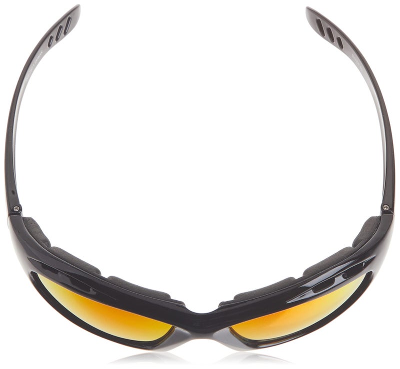 Hobart 770726 Shade 5, Mirrored Lens Safety Glasses, Black - Image 4