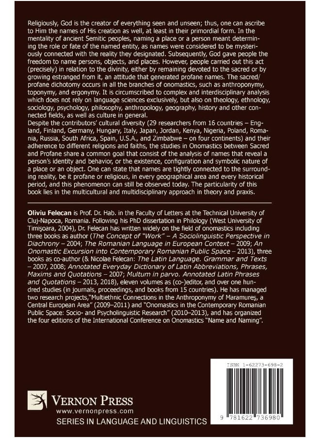 Onomastics between Sacred and Profane  - Image 2