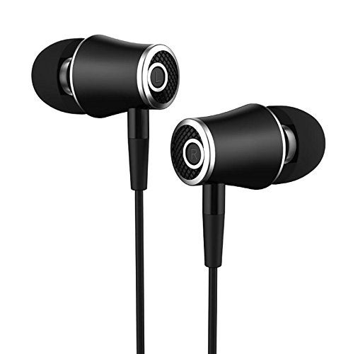 Accessonico Earphones Replacement for Kindle Fire Tablets, Kindle Paperwhite eReaders, Compatible with for Samsung S7 S6 Edge Headphone Earbuds Headset in-Ear Sound Black - Image 1