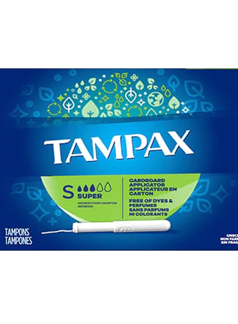 Tampax Tampax Super Absorbency Tampons Pack of 10