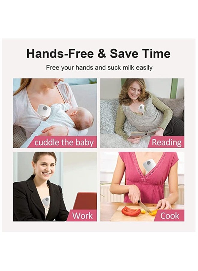 Electric Hands Free Wearable Breast Pump With 2 Mode And 9 Levels Pumping And 30 Breastmilk Storage Bags - pzsku/Z970A9E5EEAC65B98F1AFZ/45/_/1726281950/94ff6d76-096e-4c60-a8b5-1c21b59237db