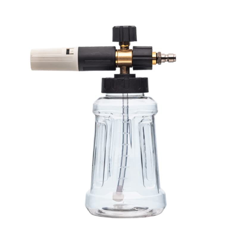 Shakti Technology Heavy Duty Professional Foam Cannon Snow Lance 1.1L Bottle with 1/4 Quick Connector for Pressure Washer - Image 2