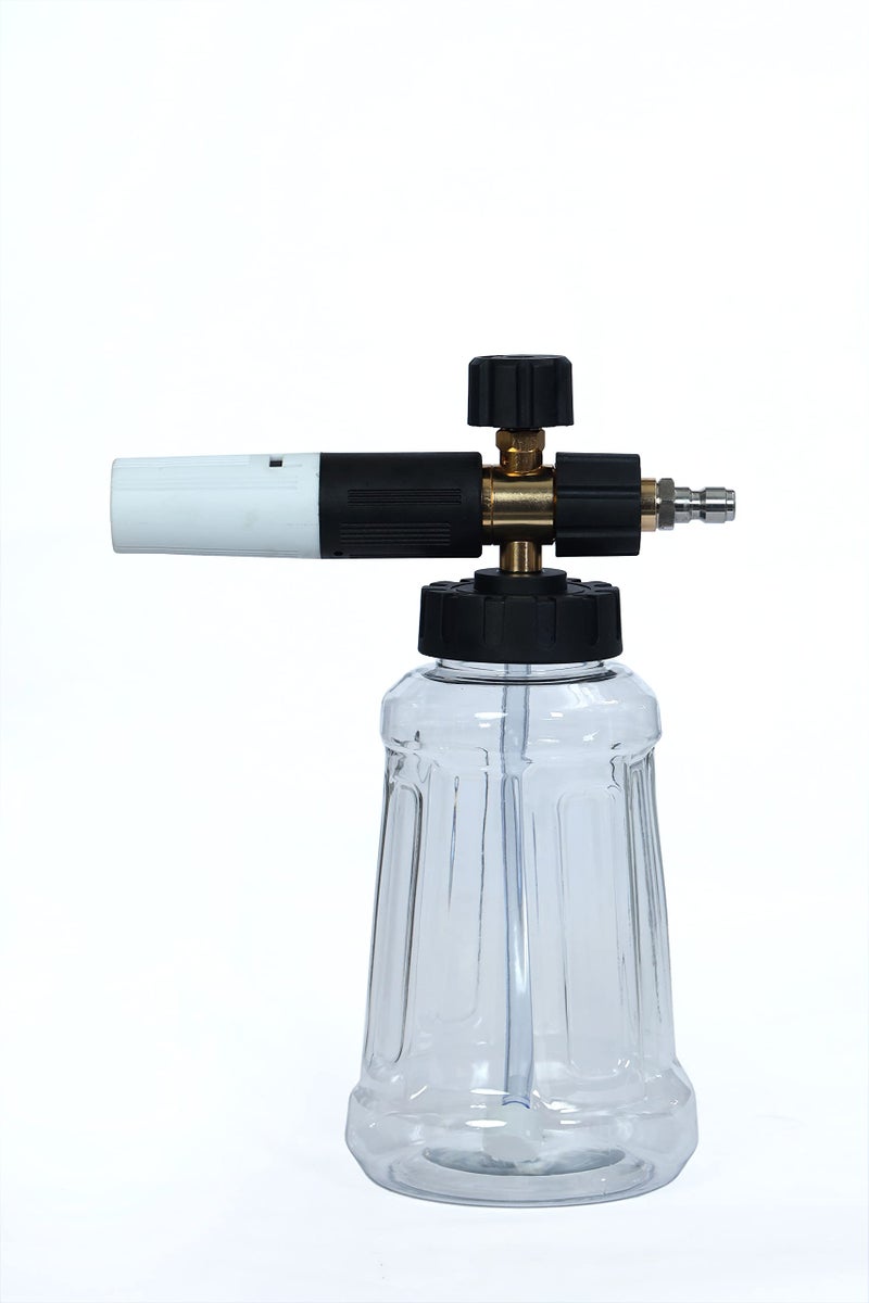 Shakti Technology Heavy Duty Professional Foam Cannon Snow Lance 1.1L Bottle with 1/4 Quick Connector for Pressure Washer - Image 4