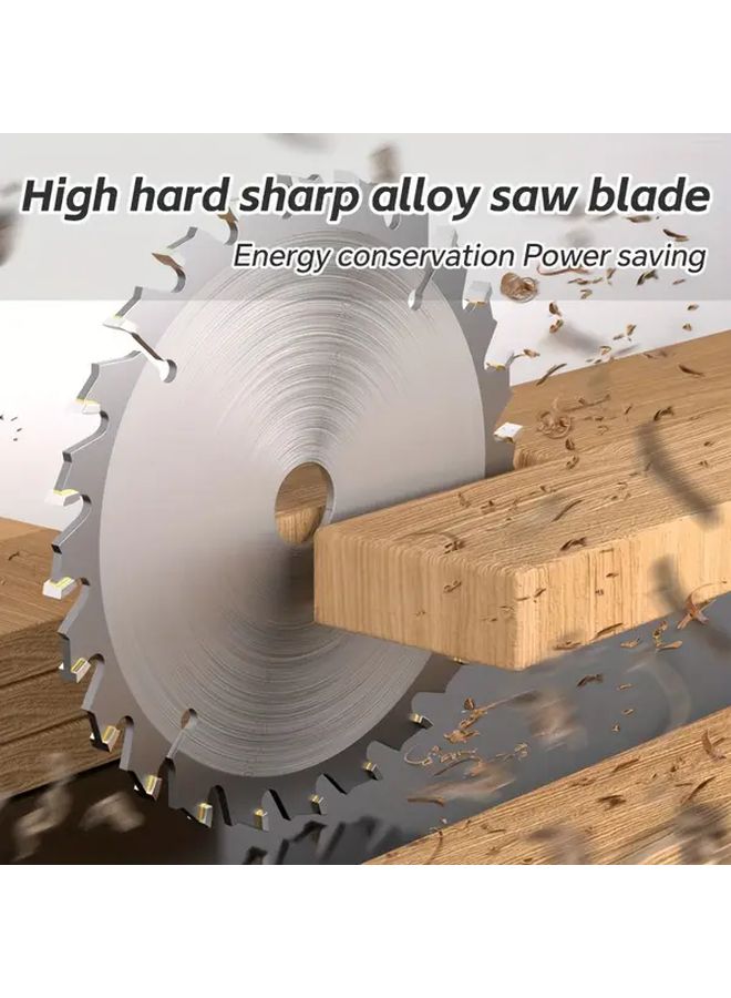 2 Pcs 6 Inch Carbide Circular Saw Blades Durable Woodworking Tools 150mm - Image 1