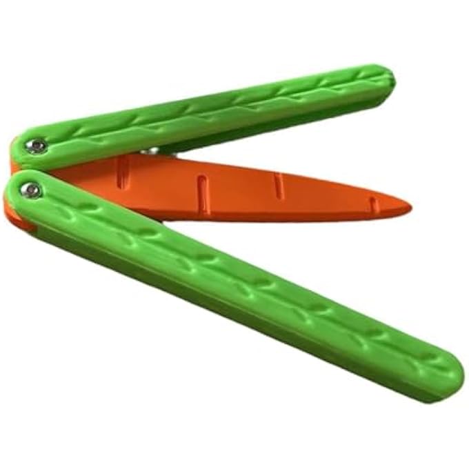 Domary Carrot Knife, Foldable Cute Toy with Stress Relief, Portable Gravity Knife for Family Fun Party, Ideal Loved Ones - Image 3