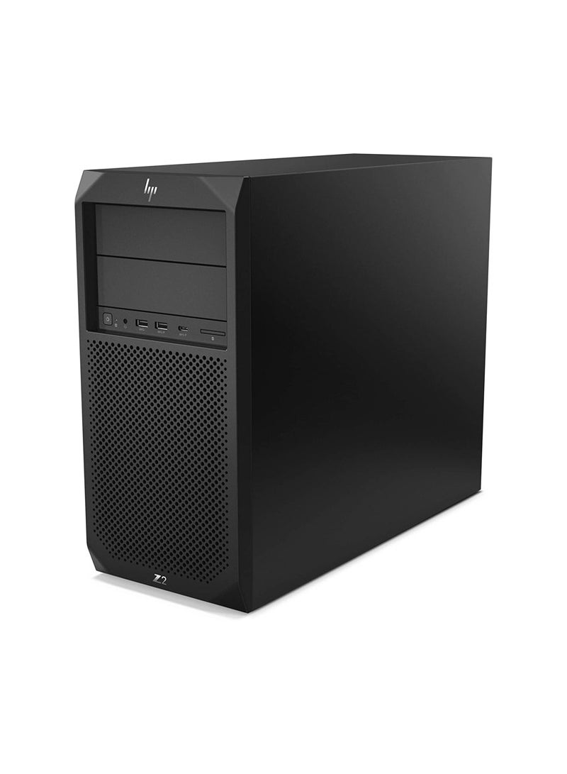HP Z2 Tower G4 Workstation PC, CPU Xeon E-2104G 4C, Ram 8Gb DDR4 2656 DIMM, GFX Int UHD P630 Xeon, 1Tb Hdd 7200 Rpm SATA, DVD, Win 11 Pro Black - Image 3