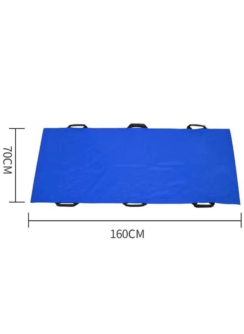 Reusable Multipurpose Transfer Sheet with Reinforced Handles, Hospital Sheets Transfer Board Patient, Soft Washable Positioning Bed Pad，for eldly