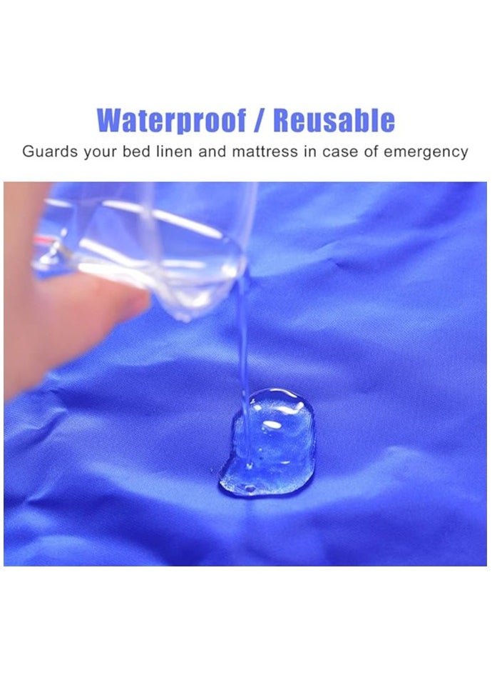 Reusable Multipurpose Transfer Sheet with Reinforced Handles, Hospital Sheets Transfer Board Patient, Soft Washable Positioning Bed Pad，for eldly