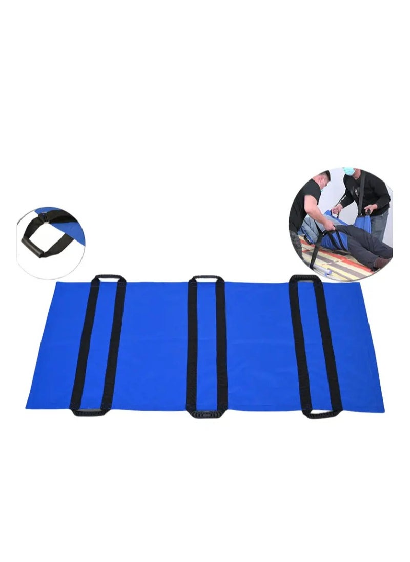 Reusable Multipurpose Transfer Sheet with Reinforced Handles, Hospital Sheets Transfer Board Patient, Soft Washable Positioning Bed Pad，for eldly