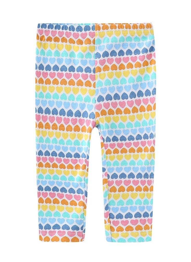 4-Pack Of Elastic Breathable Cotton Trousers For Infants And Young Children - Image 4