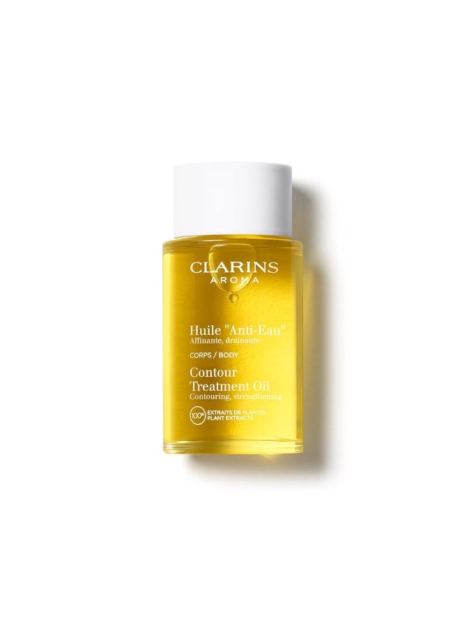 CLARINS Contour Body Treatment Oil 100ml | Firming & Contouring Anti-Cellulite Body Oil with Plant Extracts | Visibly Tightens, Smooths & Slims Body Contours | Deeply Nourishing Skin-Firming Dry Body Oil 100ml - Image 1