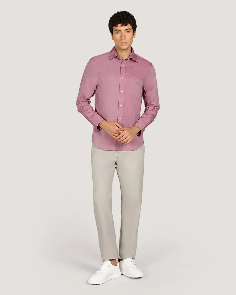 غانت قميص بوبلين كلاسيكي عادي