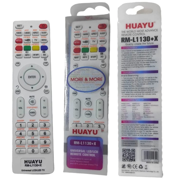 Huayu Universal LED/LCD Remote Control - Image 5